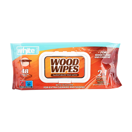 White Wipes Wood & Laminate 48T Metro Markets